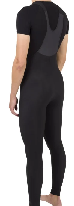 AGU Schaatskleding>Salopette met korte rits Black