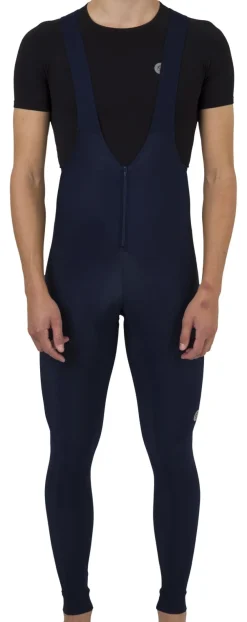 AGU Schaatskleding>Salopette met korte rits Navy