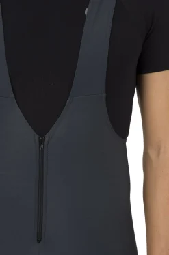 AGU Schaatskleding>Salopette met korte rits Dark Grey