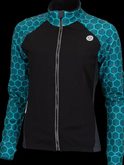 AGU Schaatskleding>Thermo jacket women tile green/grey/black