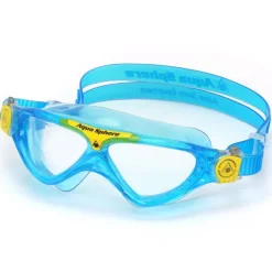 Aqua Sphere Zwembrillen|Triathlon Accessoires>Vista JR Clear lens aqua/yellow
