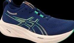 Asics Hardloopschoenen>Nimbus 26 blue expanse/aurora green