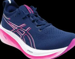 Asics Hardloopschoenen>Nimbus 26 blue expanse/bold magenta