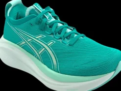 Asics Hardloopschoenen>Nimbus 27 wave teal/illuminate mint