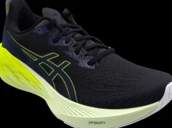 Asics Hardloopschoenen>Novablast 4 black/blue expanse