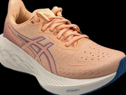 Asics Hardloopschoenen>Novablast 4 faded orange/deep red