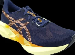Asics Hardloopschoenen>Novablast 5 indigo blue/amber