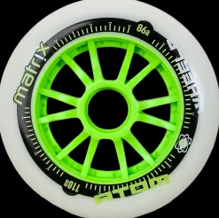 Atom Skeelerwielen>Matrix 100mm groen