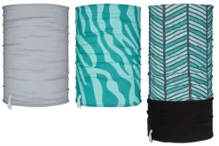 Avento Helmmutsjes & Bandana'S|Schaatskleding>colsjaal junior set of 3 groen