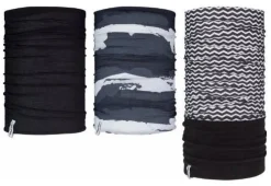 Avento Helmmutsjes & Bandana'S|Schaatskleding>colsjaal set van 3 zwart/wit