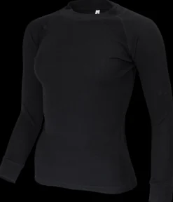 Avento Ondershirts>Thermoshirt Dames Zwart 721 lange mouw