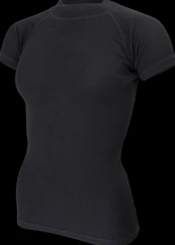 Avento Ondershirts>Thermoshirt Dames Zwart (korte mouw) 720