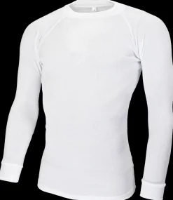 Avento Ondershirts>Thermoshirt Heren Wit (lange mouw)