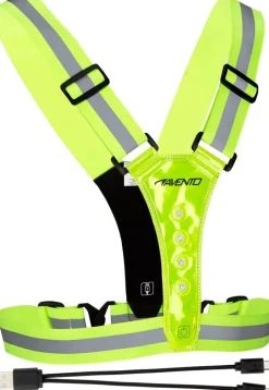 Avento Reflectie En Verlichting>veiligheidsvest LED oplaadbaar