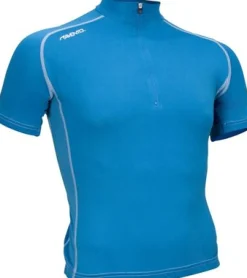 Avento Fietskleding Heren>wielershirt korte mouw azuurblauw
