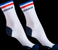 Bjorka Fietssokken>Fietssok France White