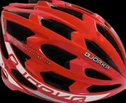 Bjorka Bescherming>Route Sprinter fiets/skatehelm rood