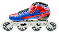 Bont Skates Voor Kids>Pursuit Skate Blauw/Rood 4x90mm