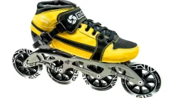 Bont Skates Voor Kids>Pursuit Skate Geel/Zwart 4x90mm