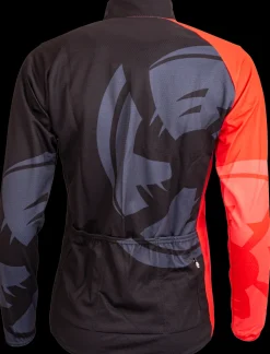 Bont Skeelerkleding|Schaatskleding>Rood-zwart fiets/skeeler Jack