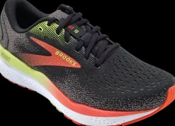Brooks Hardloopschoenen>Ghost 16 black/mandarin red/green
