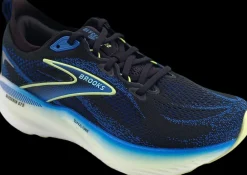 Brooks Hardloopschoenen>Glycerin GTS 22 black/cobalt/neo yellow