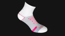 Brooks Hardloopsokken>Unisex Ravenna Lightweight [white/brite pink]