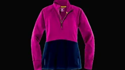 Brooks Hardloopshirts>Women's Drift 1/2 zip [currant/navy]