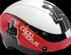 Cádomotus Schaatsaccessoires|Bescherming>Omega aero schaatshelm wit/rood