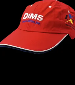 DMB Helmmutsjes & Bandana'S>Dims pet rood