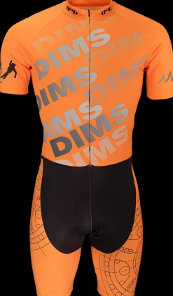 DMB Skeelerkleding>oranje/zilver