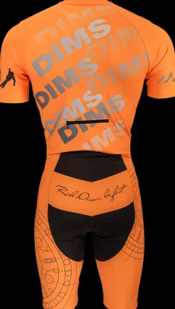 DMB Skeelerkleding>oranje/zilver