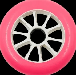 DMB Skeelerwielen>rood/wit 110mm