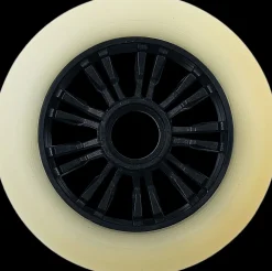 DMB Skeelerwielen>wit/geel/zwart 110 (set van 8 stuks)