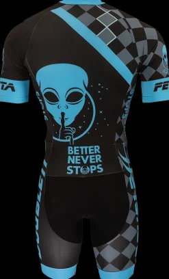 DoubleFF Skeelerkleding>Area 51 blauw