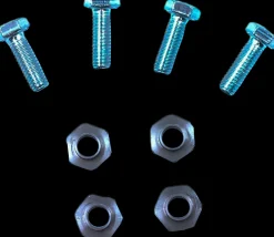 EHS Skate Onderdelen|Schaatsonderdelen & Onderhoud>bevestigingsset M6 voor shorttrackschoenen