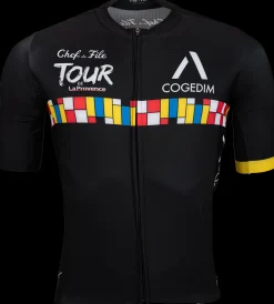 Fietskleding Heren>fietsshirt Tour de la Provence zwart