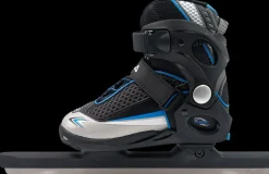 Fila Kinderschaatsen|Kinderschaatsen>Wizy Ice Speed Combinoor (verstelbaar) Black/silver/light blue