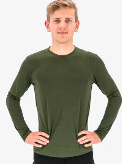Fusion Hardloopshirts>mens C3 long sleeve green