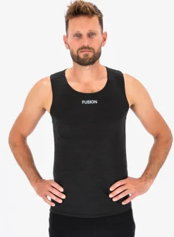 Fusion Hardloopshirts>mens C3 singlet black