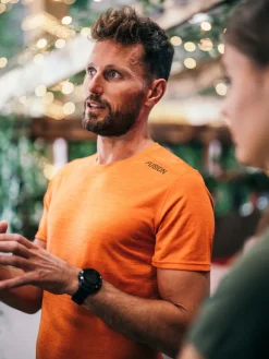 Fusion Hardloopshirts>mens C3 t-shirt orange