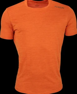 Fusion Hardloopshirts>mens C3 t-shirt orange