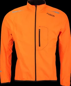 Fusion Sportjacks>mens S1 run jacket orange