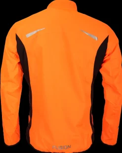 Fusion Sportjacks>mens S1 run jacket orange