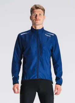 Fusion Sportjacks>mens S1 run jacket night blue
