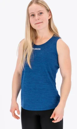 Fusion Hardloopshirts>women C3 singlet night blue