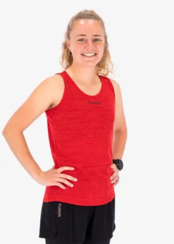 Fusion Hardloopshirts>women C3 singlet red