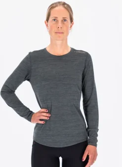 Fusion Hardloopshirts>womens C3 long sleeve grey