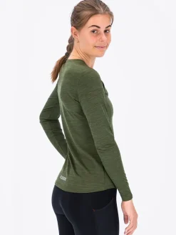 Fusion Hardloopshirts>womens C3 long sleeve green
