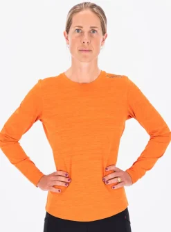 Fusion Hardloopshirts>womens C3 long sleeve orange